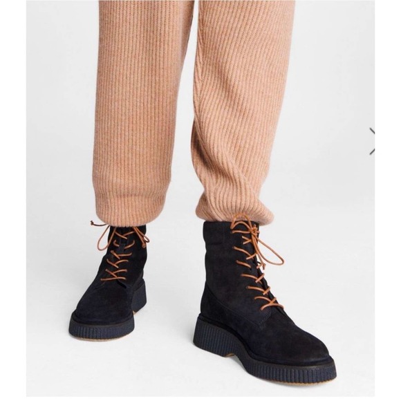 NEW Rag & Bone Sloane Ankle Boot - Black Suede Size 39/9
